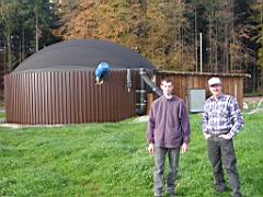 Biogasanlage Pressephotos