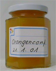 Orangen Confiture
